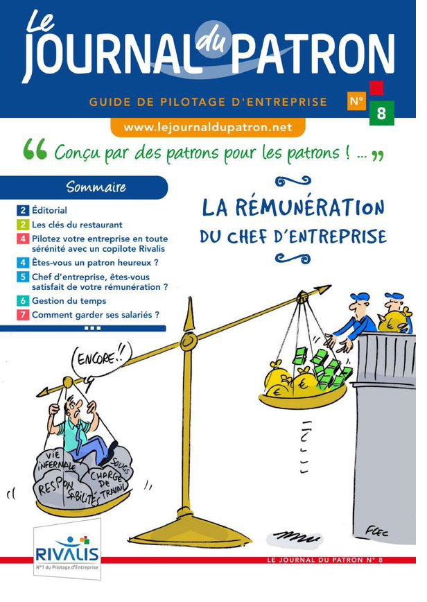 Couverture du Journal du Patron N°8